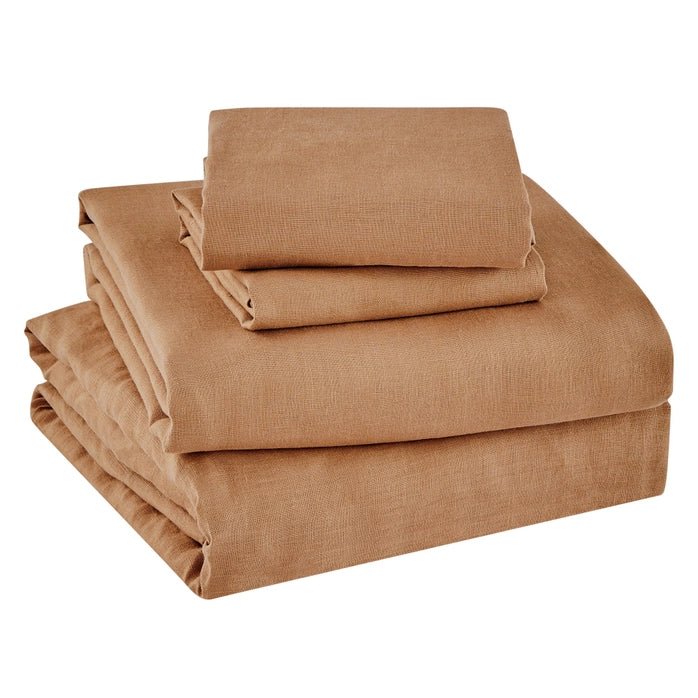 Luxury Washed Linen Sheet Set - Luxury Linen Sheets - Quahog Bay Bedding