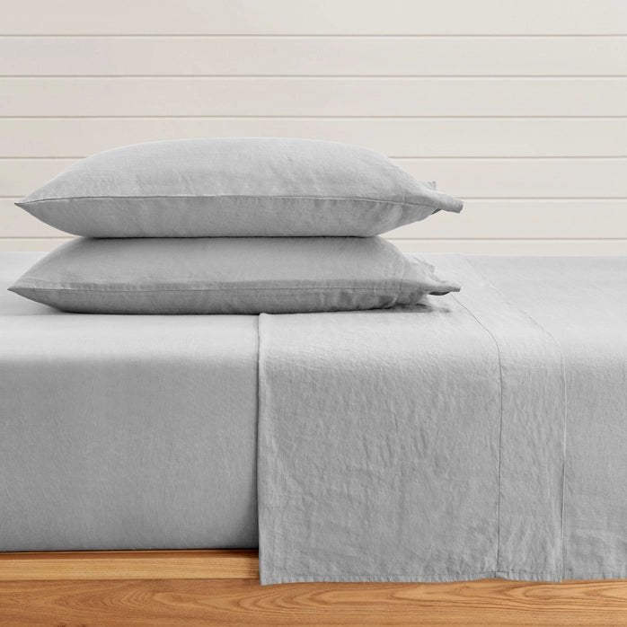 Luxury Washed Linen Sheet Set - Luxury Linen Sheets - Quahog Bay Bedding