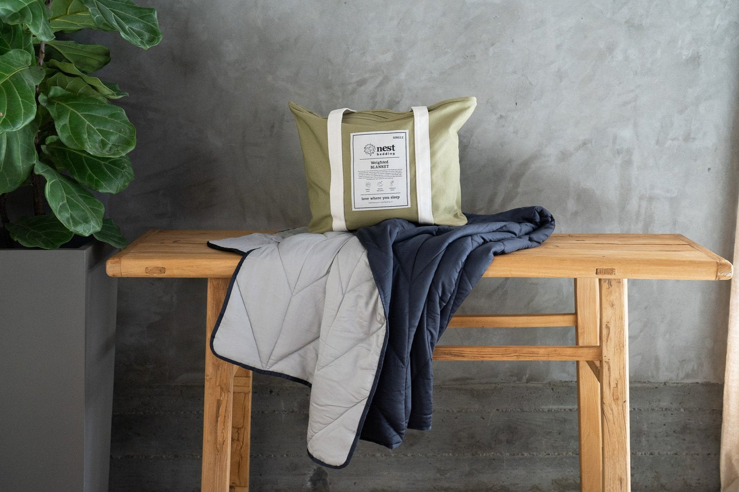 Luxury Weighted Blanket - Quahog Bay Bedding