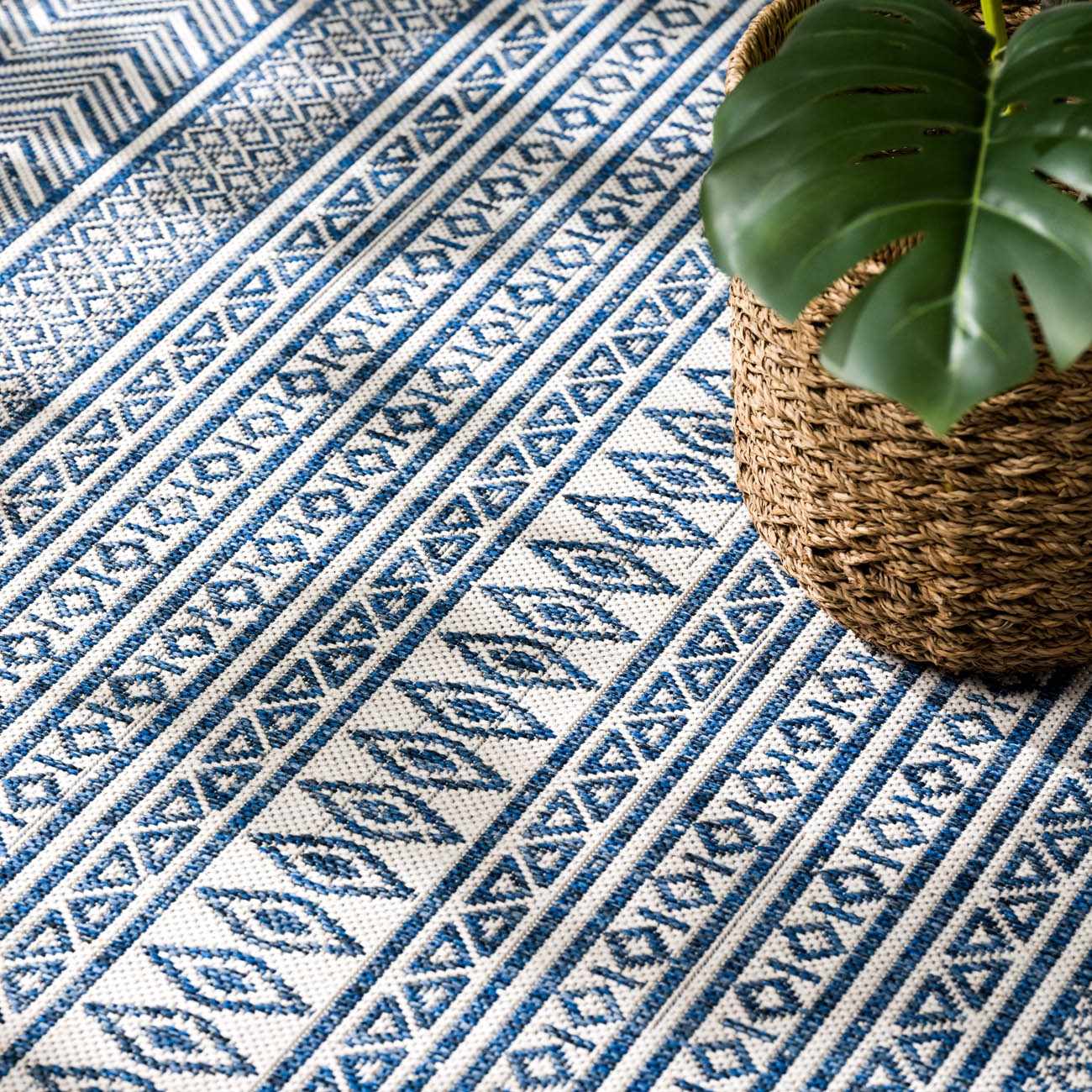 Madras Green All Over Performance Rug - Quahog Bay Bedding