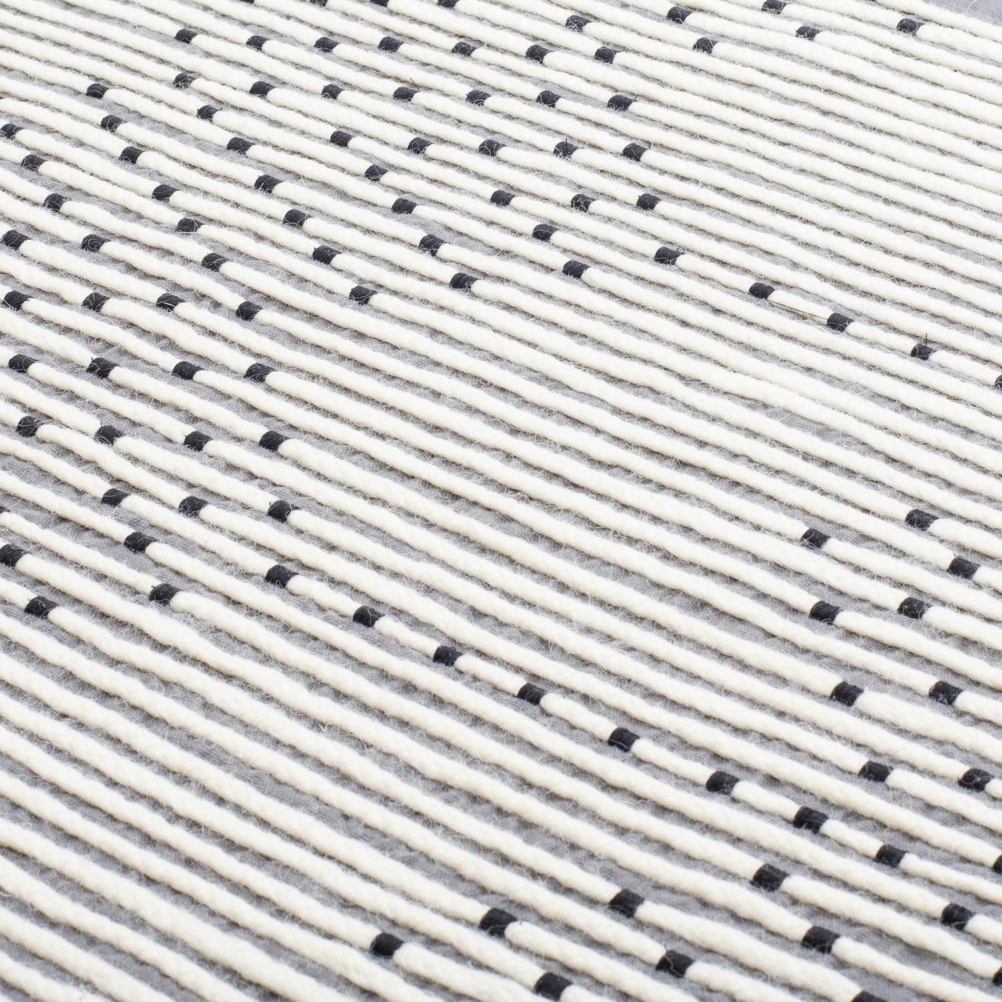 Mansura Gray and White Patterned Wall Hanging - Quahog Bay Bedding