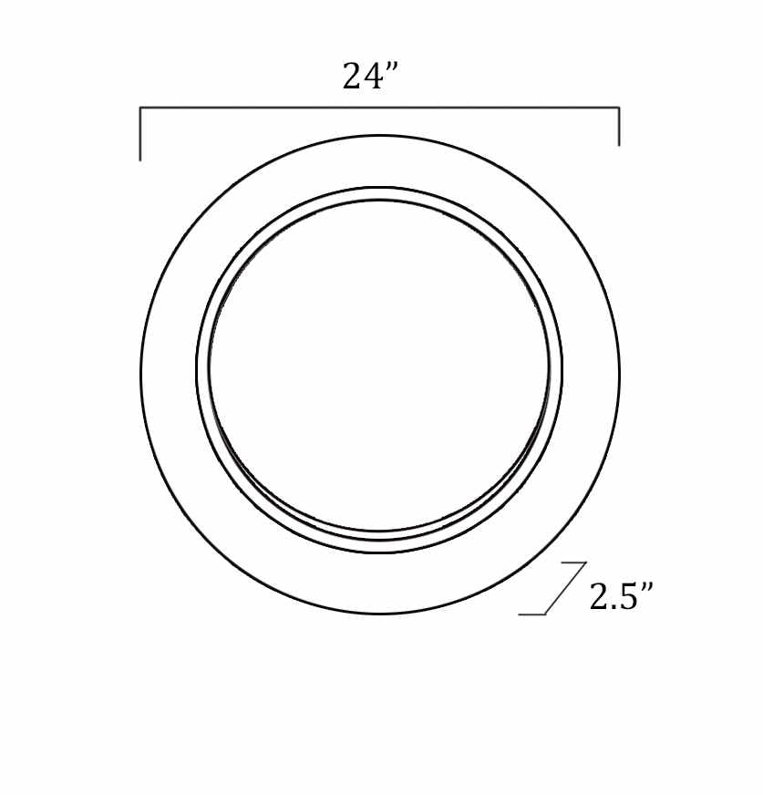 Manukan Contemporary Mirror - Quahog Bay Bedding