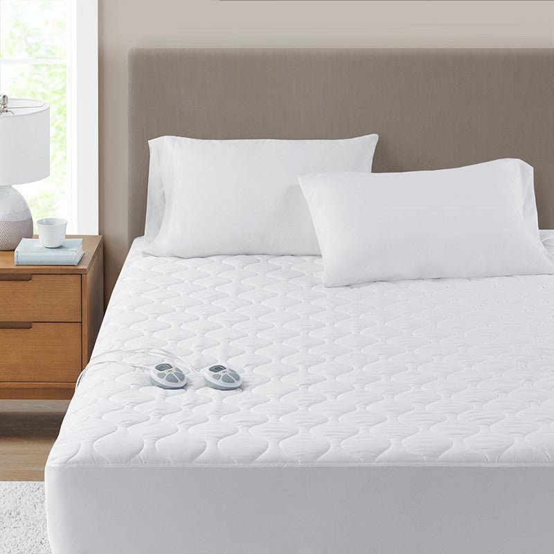 Microfiber Heated Mattress Pad - Quahog Bay Bedding