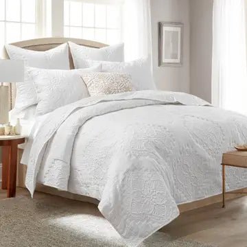 Muslin Stitch Quilt Set - Quahog Bay Bedding