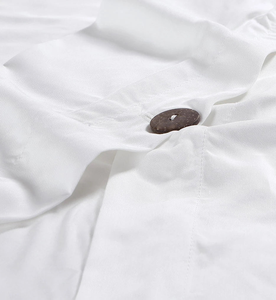 Natural Premium Bamboo Duvet Cover - Quahog Bay Bedding