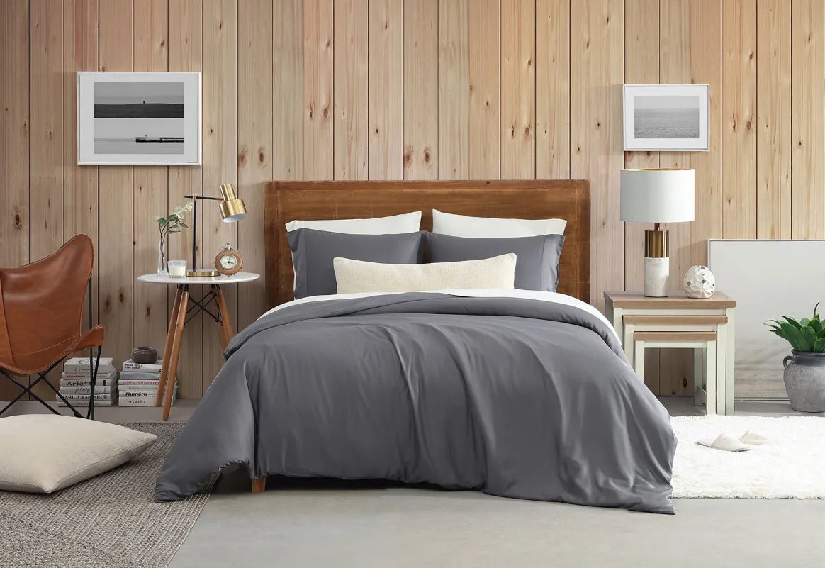 Natural Premium Bamboo Duvet Cover - Quahog Bay Bedding