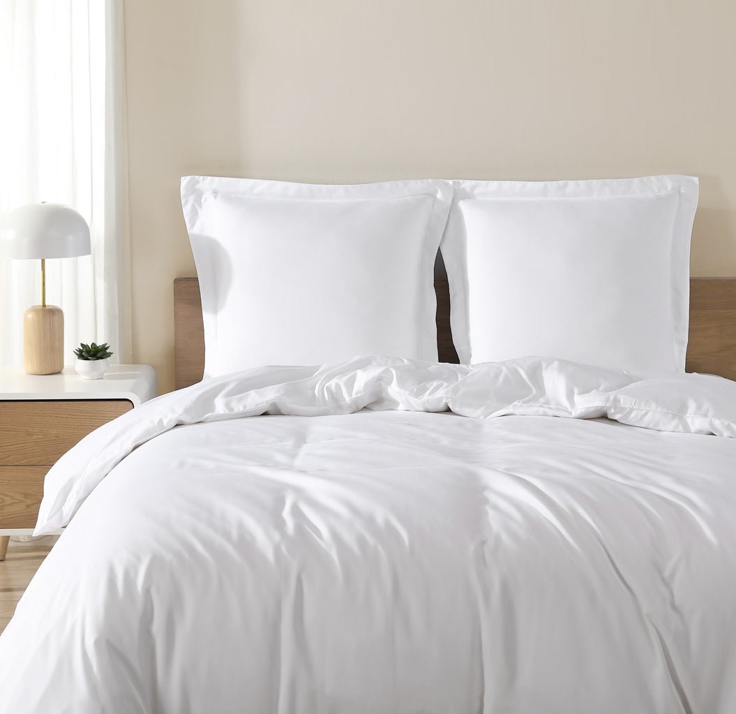 Natural Premium Bamboo Duvet Cover - Quahog Bay Bedding