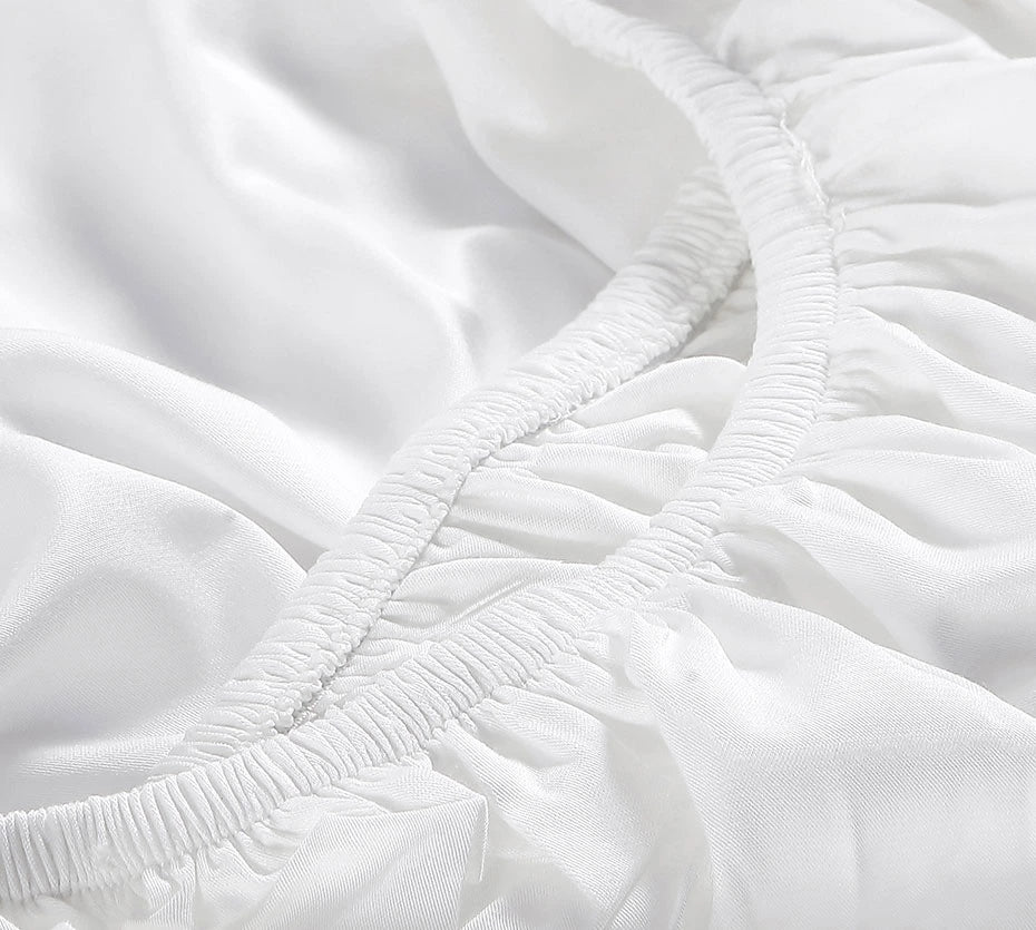 Natural Premium Bamboo Sheet Set - Cooling Sheets - Quahog Bay Bedding