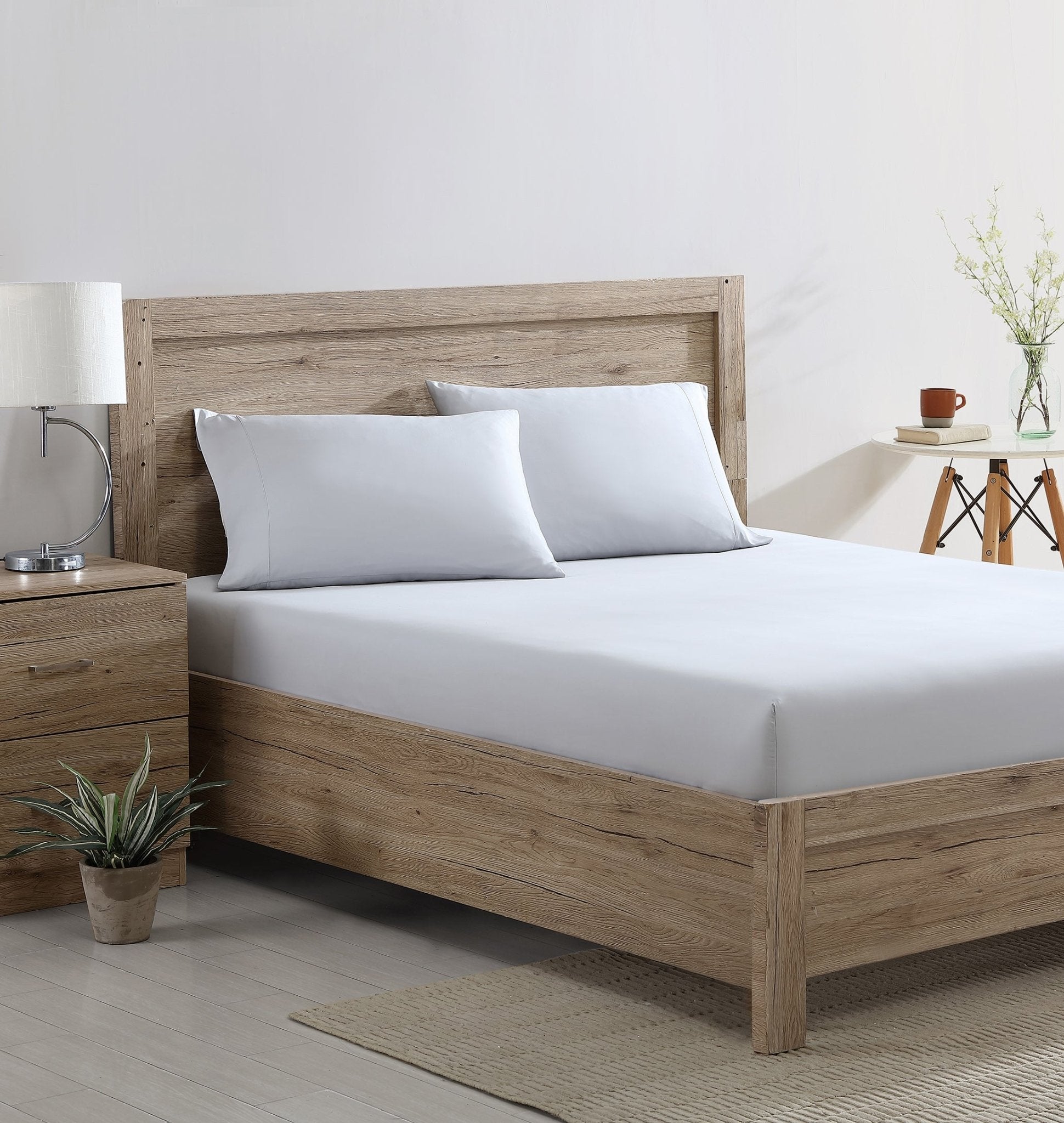 Natural Premium Bamboo Sheet Set - Cooling Sheets - Quahog Bay Bedding