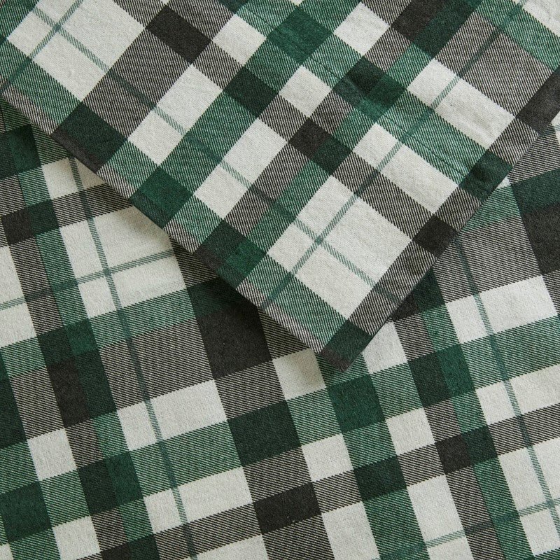 New! Woolrich 100% Cotton Printed Flannel Sheet Set - Finton - Quahog Bay Bedding