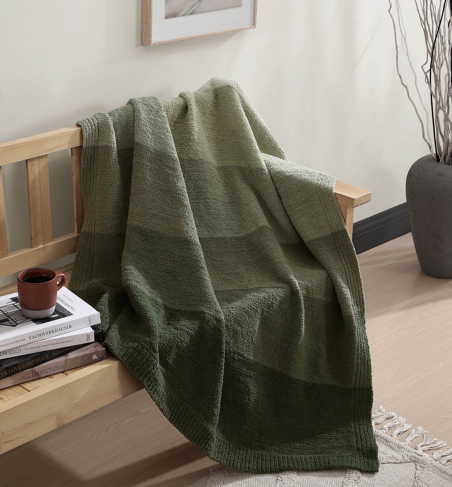 Ombre Lightweight Throw - Quahog Bay Bedding