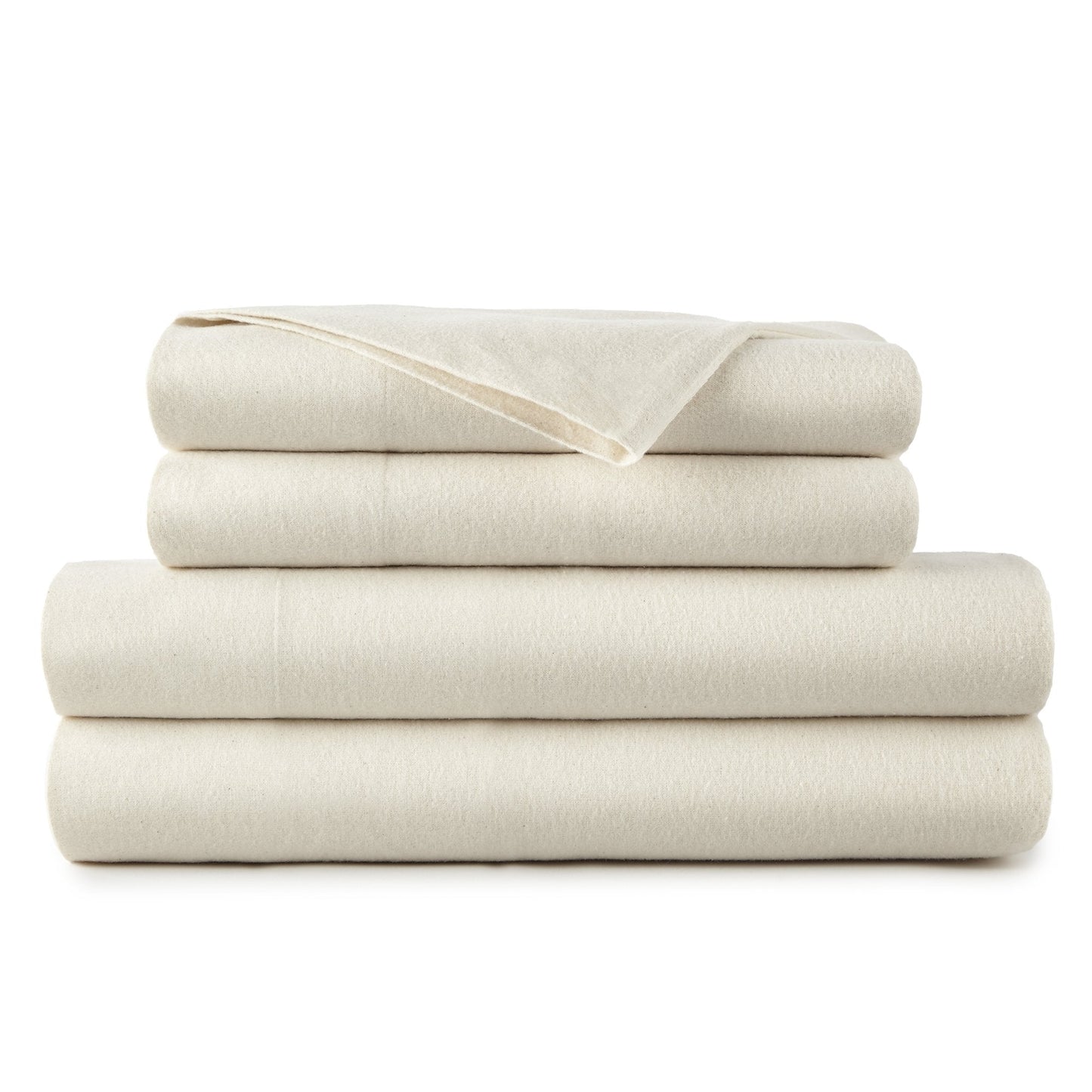Organic Flannel Sheet Set - 100% Organic Cotton - Quahog Bay Bedding