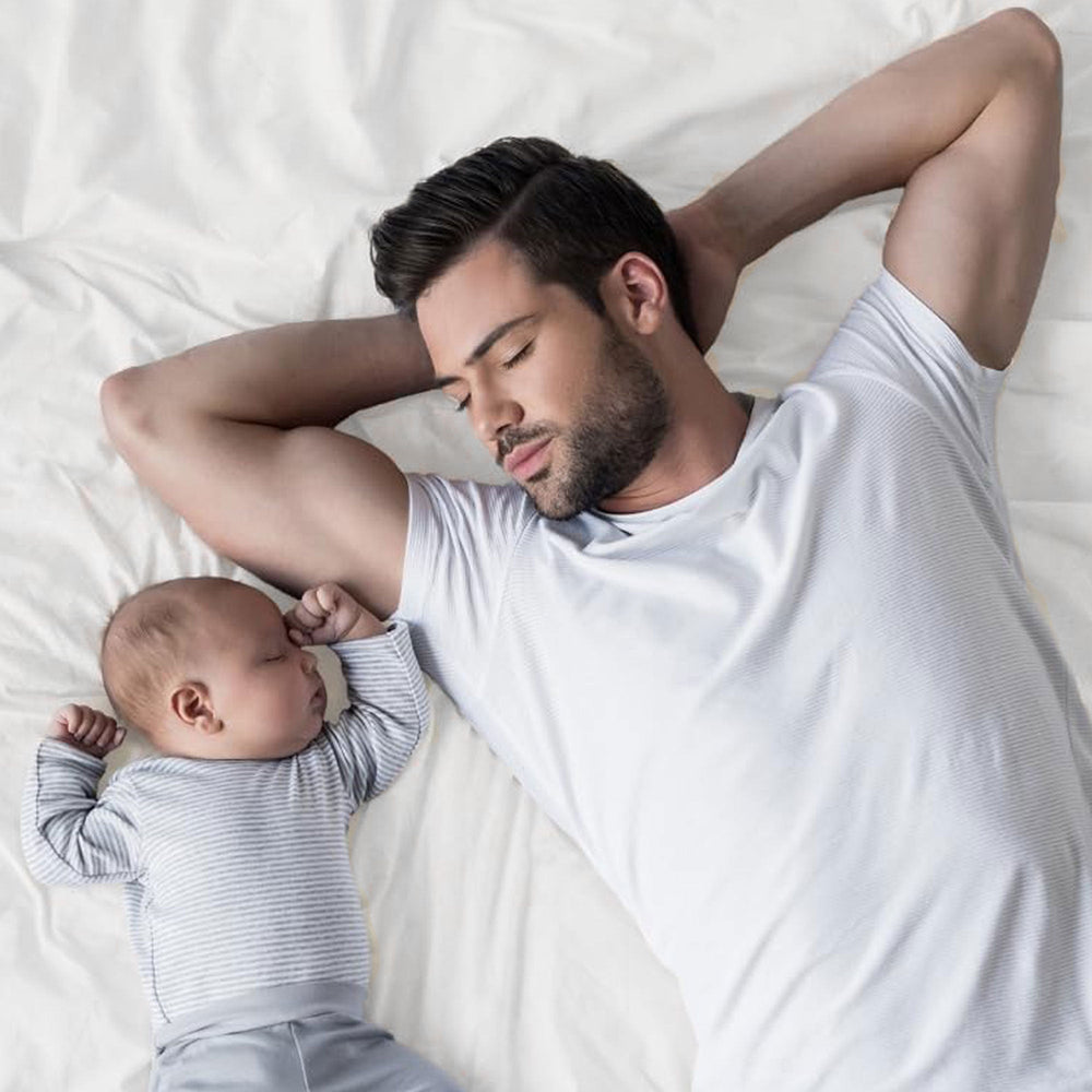 Organic Waterproof Pique Knit Crib Mattress Cover - Mattress Protectors - Quahog Bay Bedding