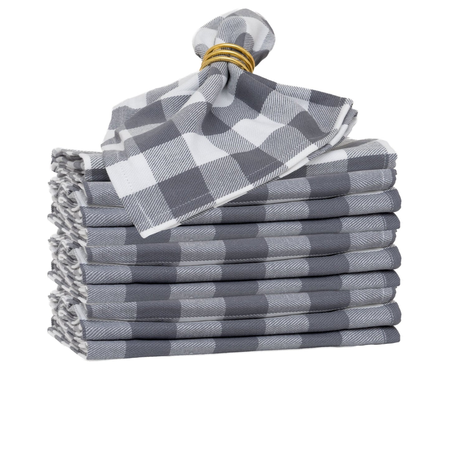 Plaid Cloth Napkins - Quahog Bay Bedding