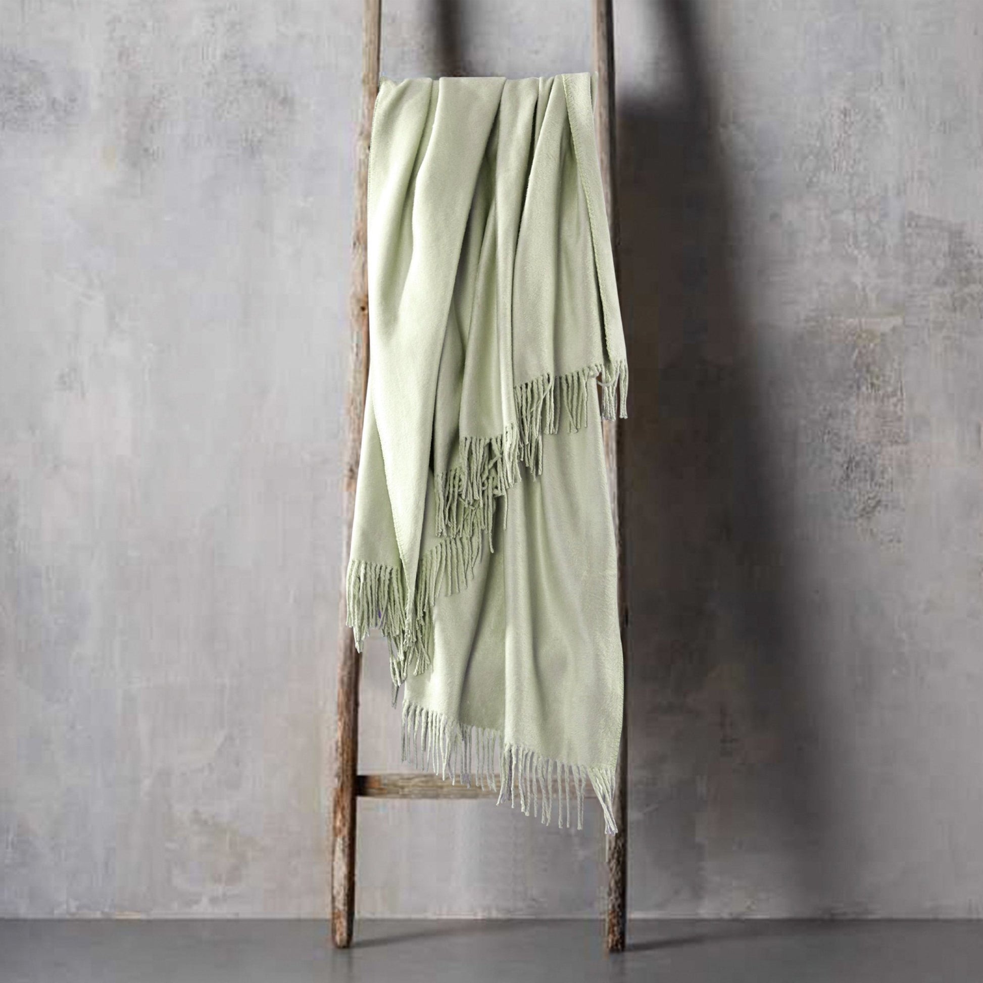 Plaza Silk Throw with Fringe - Quahog Bay Bedding