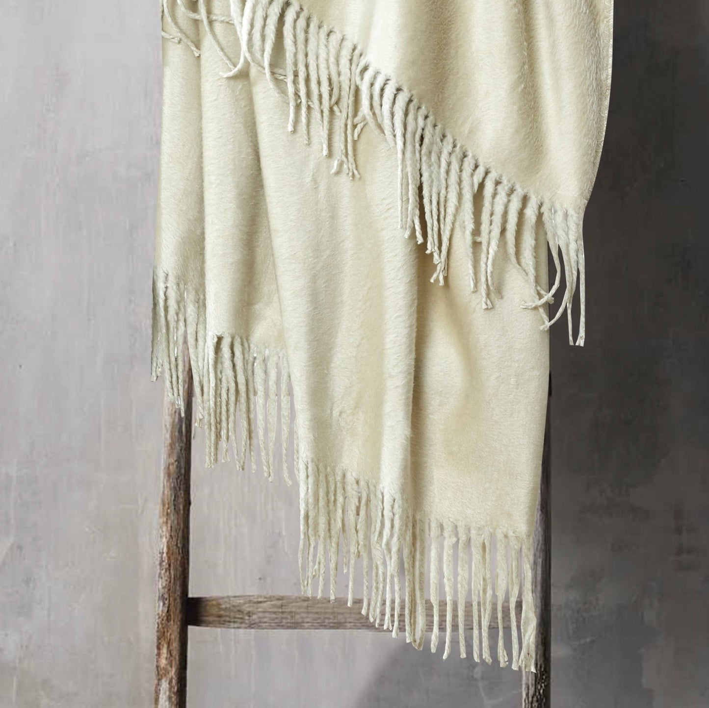 Plaza Silk Throw with Fringe - Quahog Bay Bedding