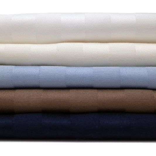 Split Flex Top King Sheets No Tear 650TC Cotton Blend Stripe The Best Sheets For Adjustable Beds CinchFit USA Sheets