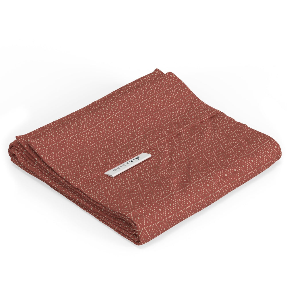 QuickZip Flat Sheet - Sateen - Premium Cotton - Quahog Bay Bedding