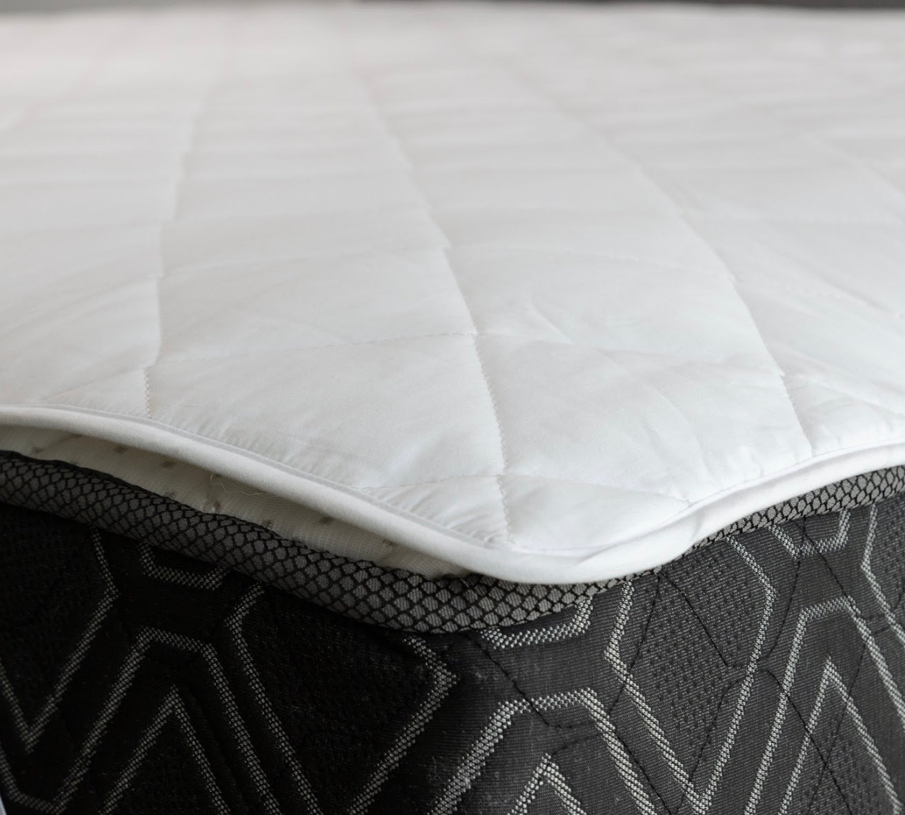 QuickZip Mattress Pad - Double Sided Cotton - Quahog Bay Bedding