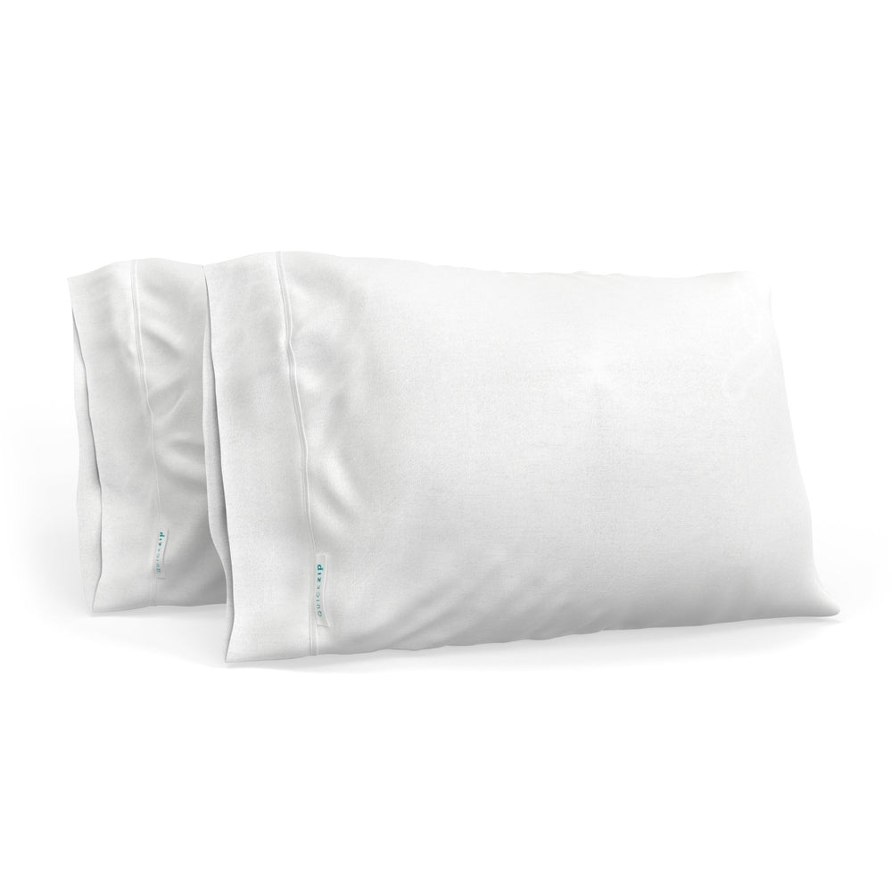 QuickZip Pillowcases (Pair) - Percale - Quahog Bay Bedding