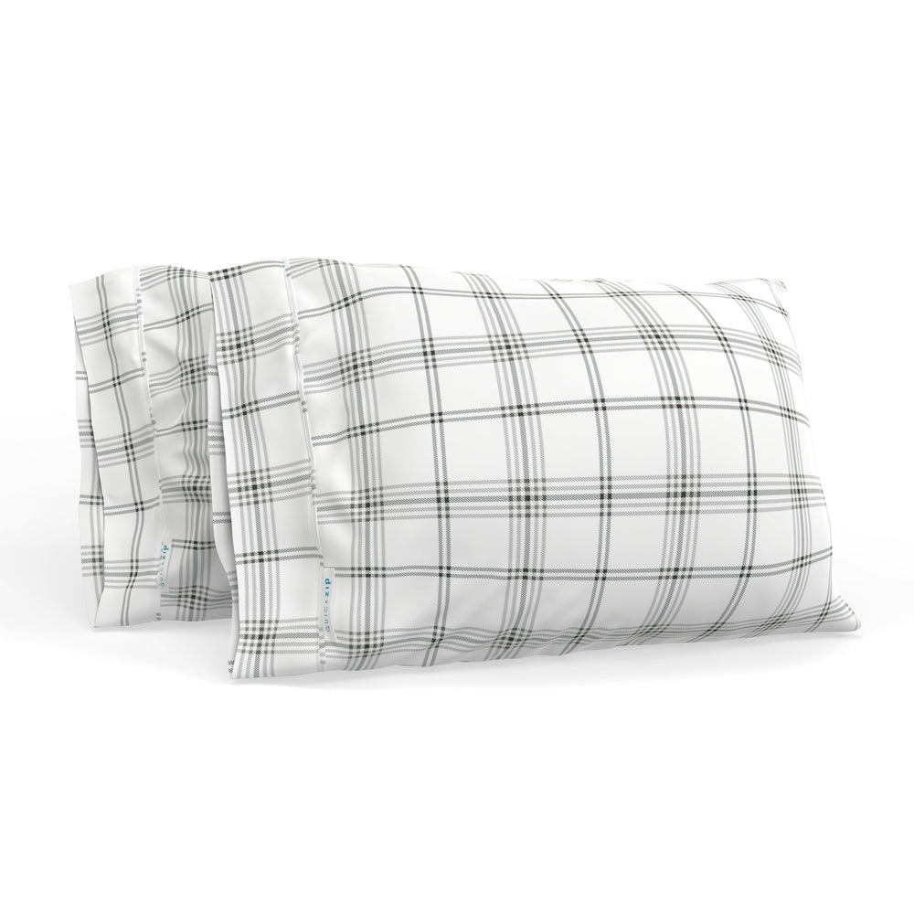 QuickZip Pillowcases (Pair) - Twilluxe Flannel - Quahog Bay Bedding