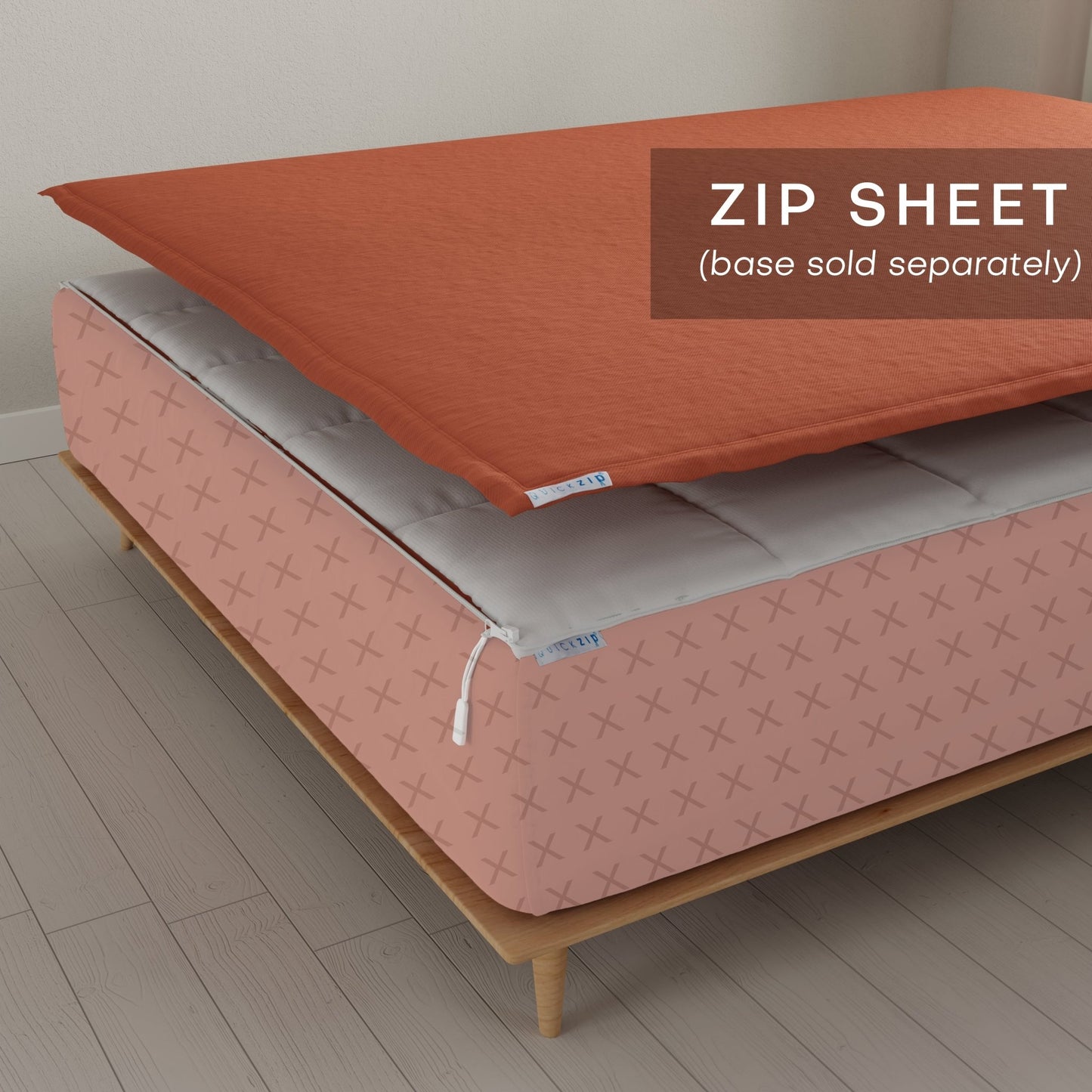 QuickZip Zip Sheet - Sateen - Add On / Extra Zip Sheet - Quahog Bay Bedding
