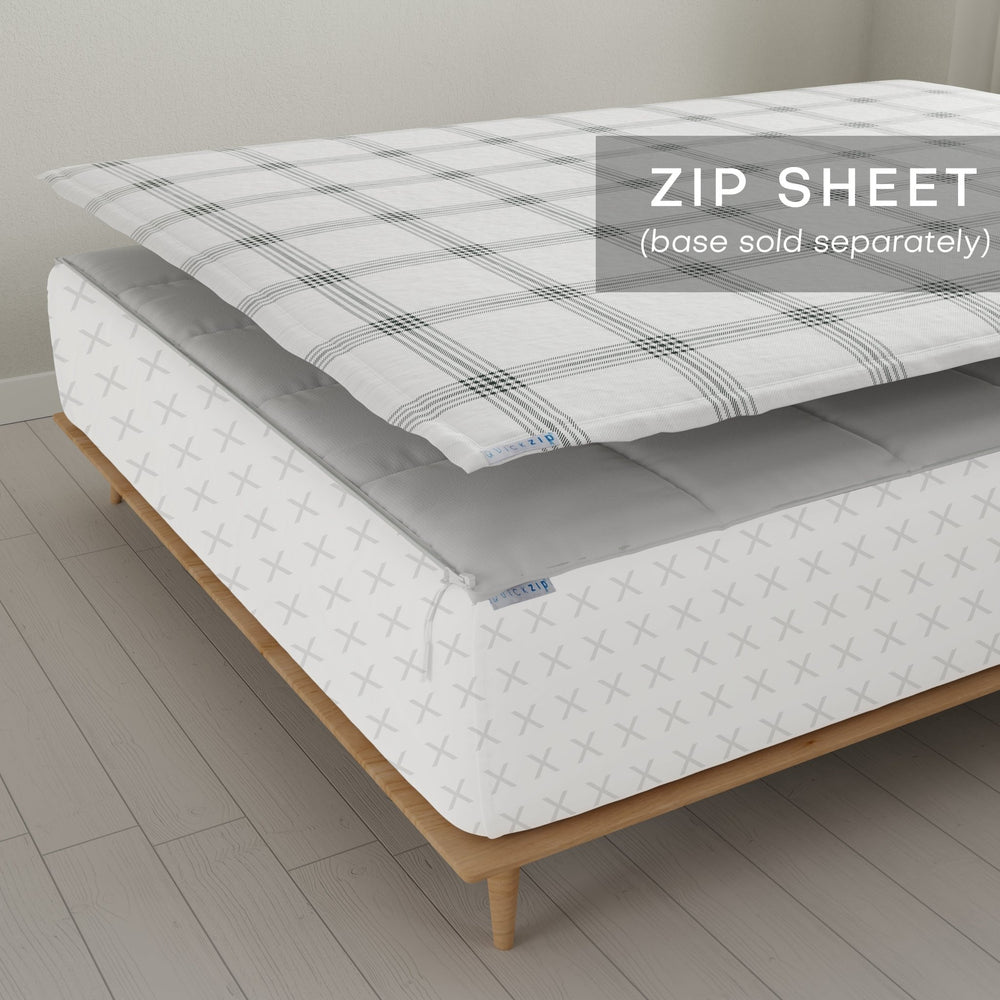 QuickZip Zip Sheet - Twilluxe Flannel - Quahog Bay Bedding
