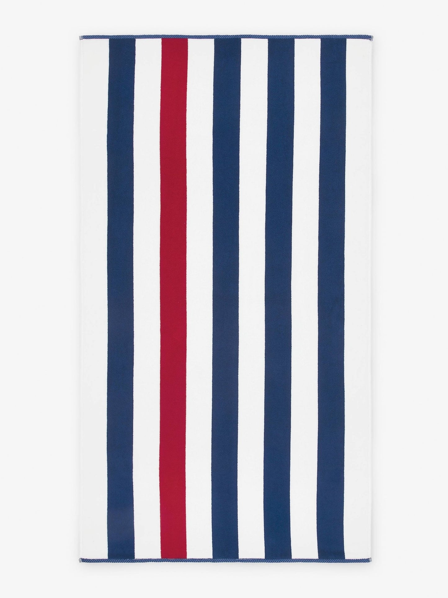 Red, White & Blue Classic Cabana Beach Towel - Quahog Bay Bedding