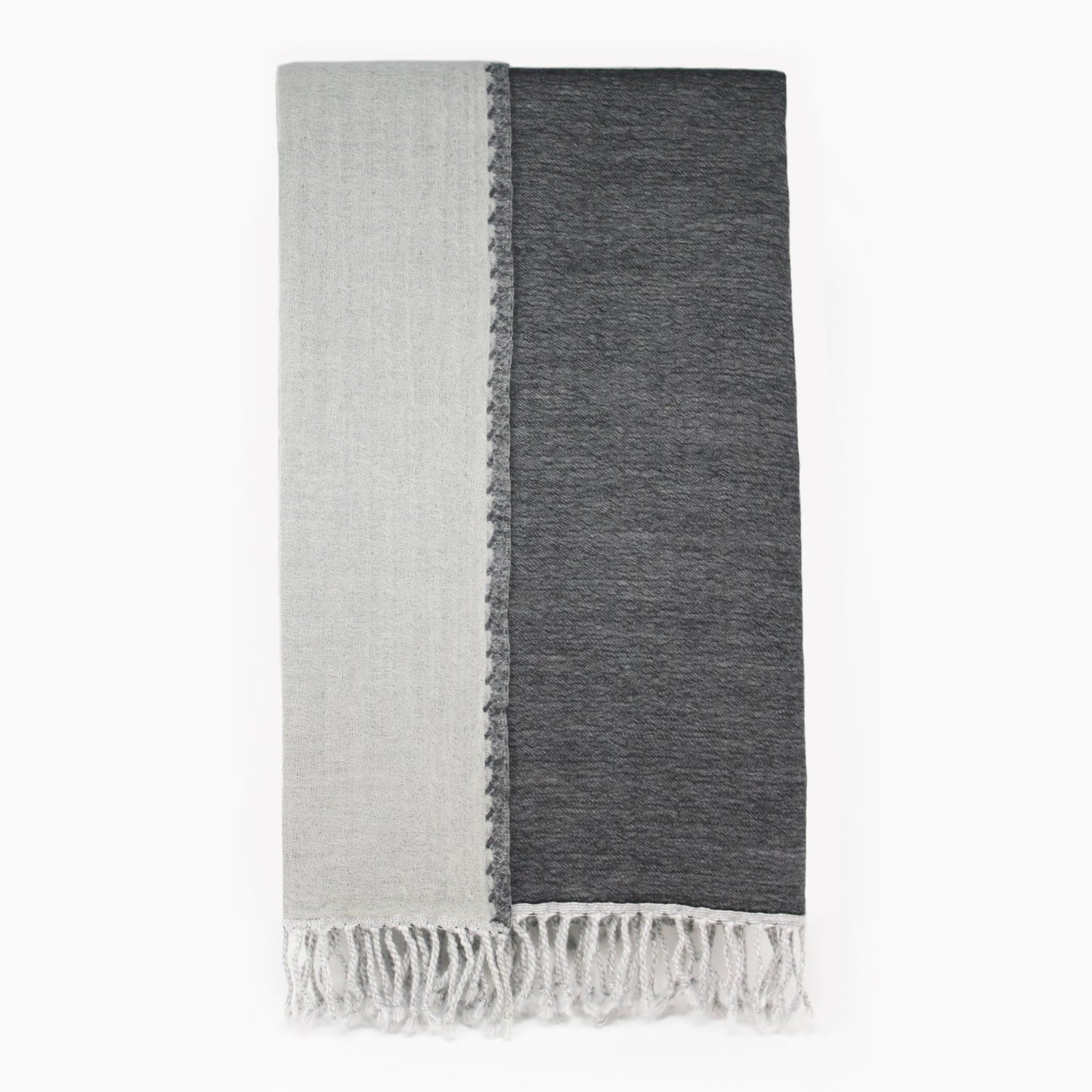 Reversible 100% Merino Wool Throw - Quahog Bay Bedding