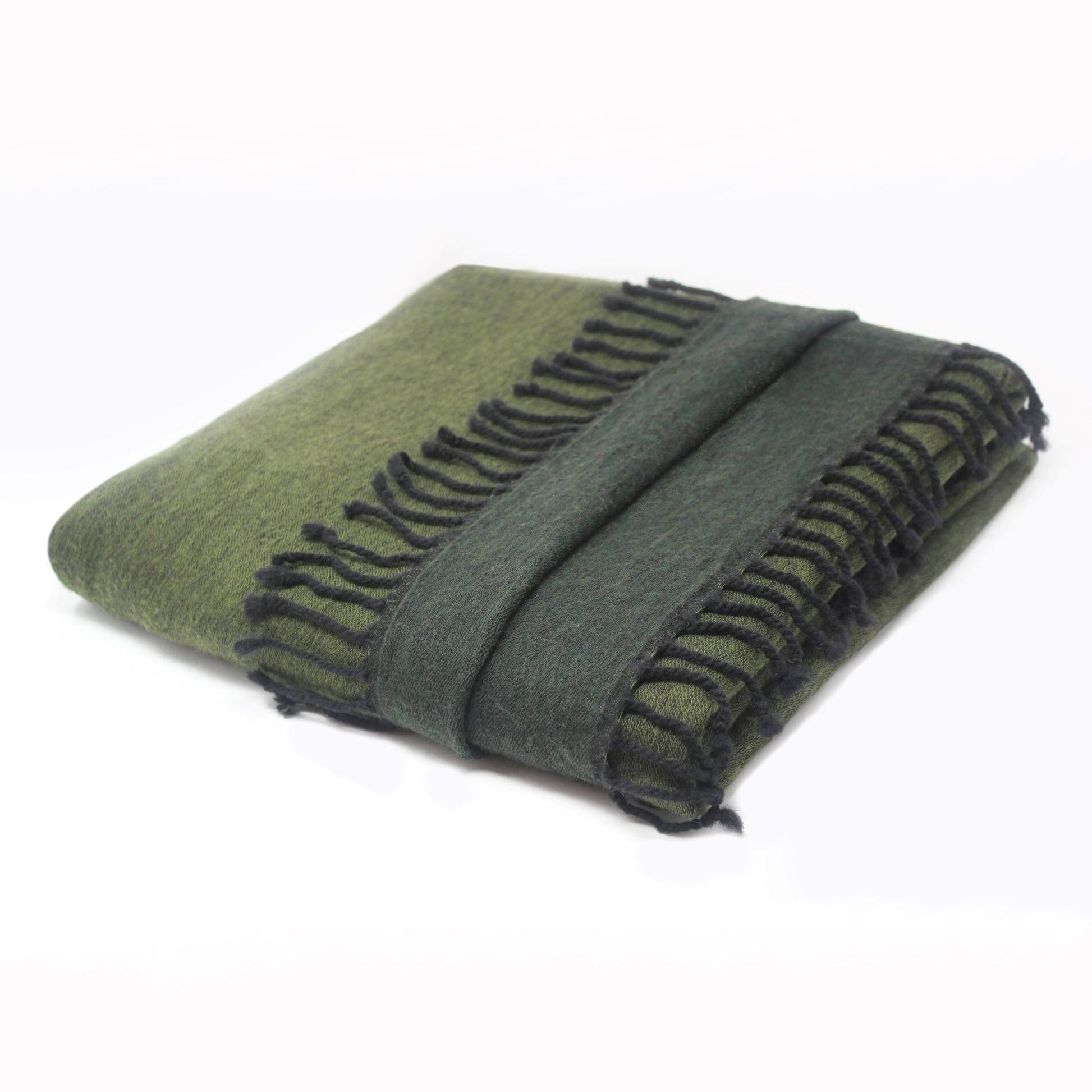 Reversible 100% Merino Wool Throw - Quahog Bay Bedding