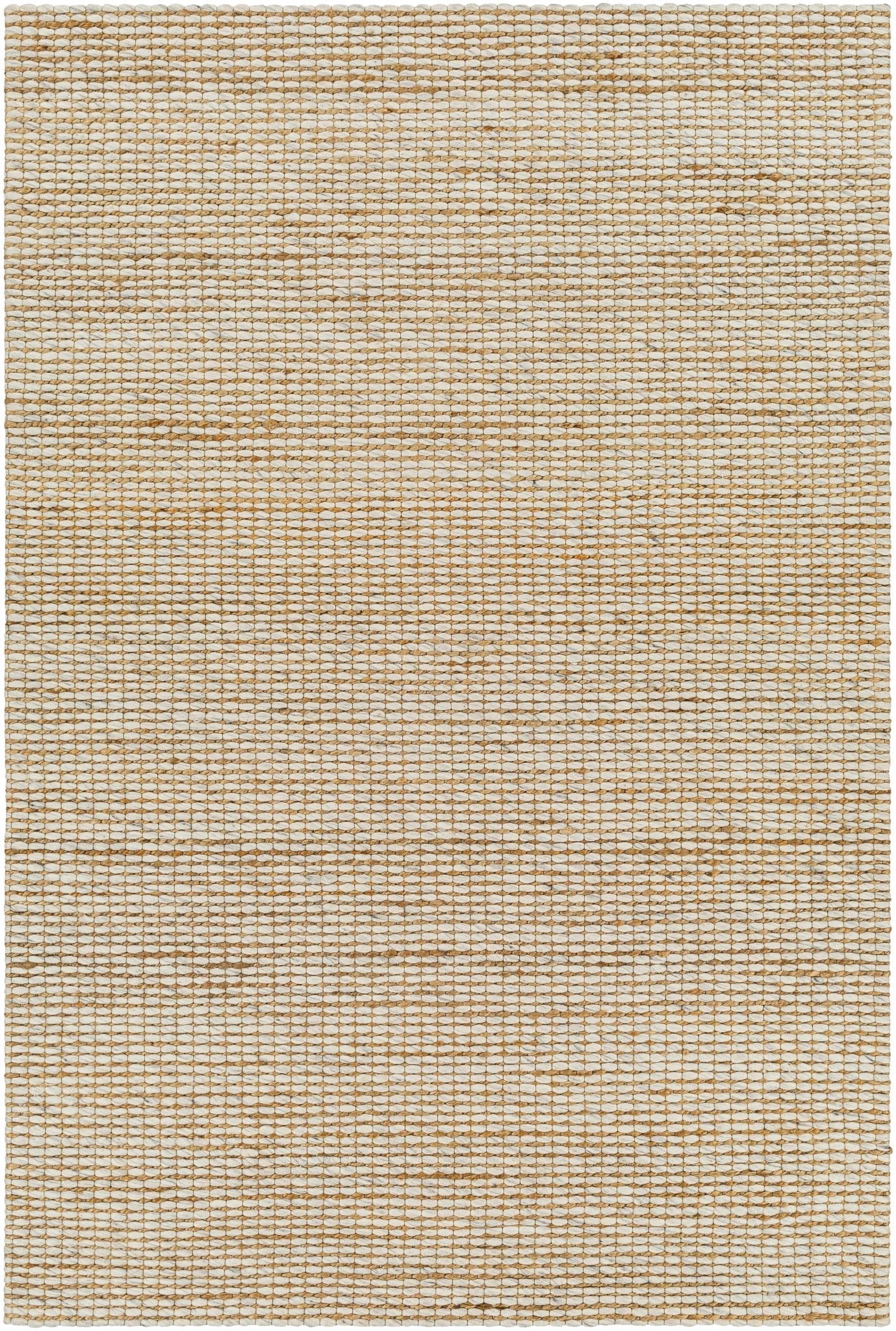 Riki Cream Jute - Wool Blend Rug - Quahog Bay Bedding