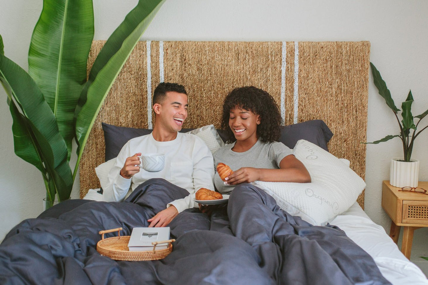 Sateen Organic Cotton Duvet Cover Set + Shams - Quahog Bay Bedding