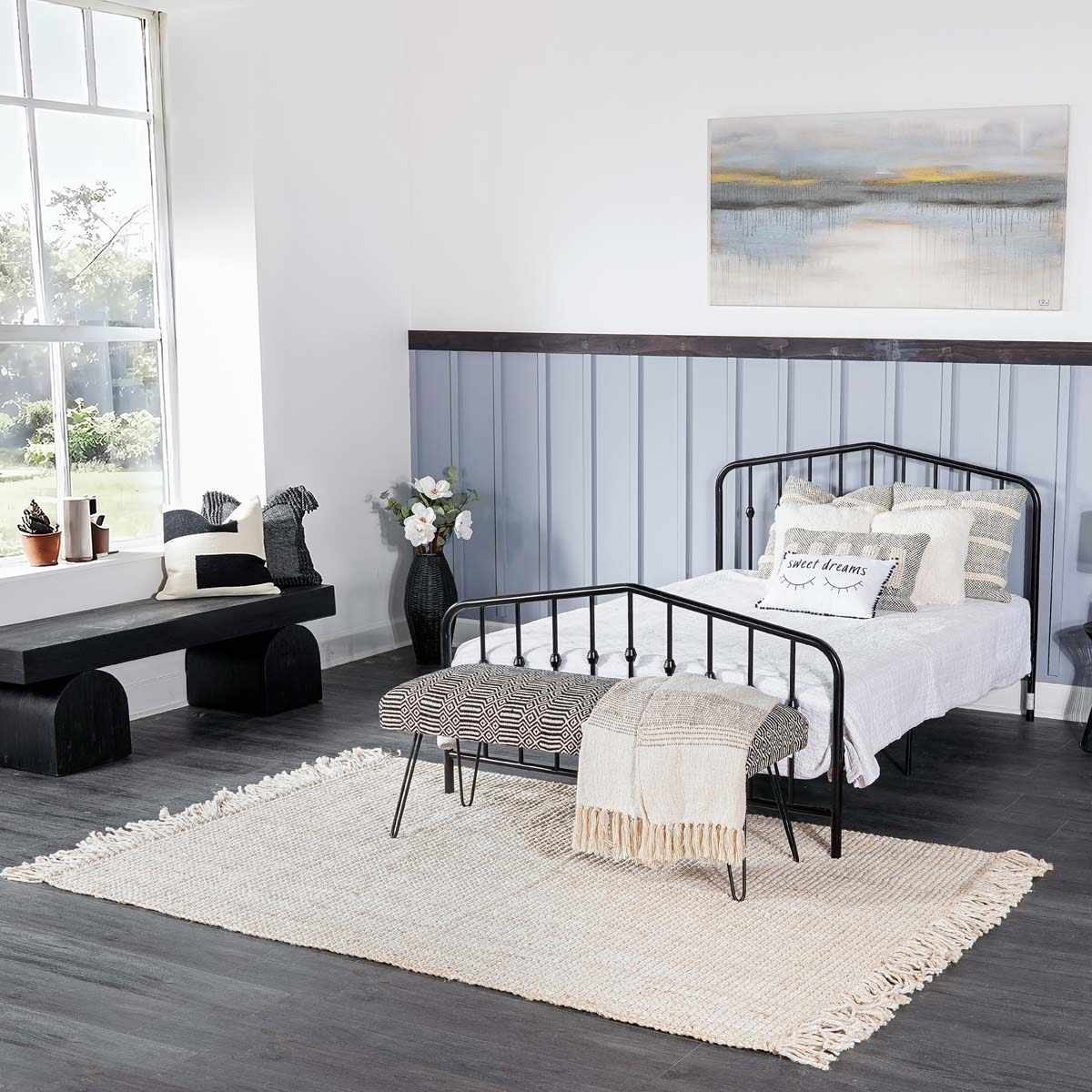 Senneterre Bleached Jute Rug - Quahog Bay Bedding