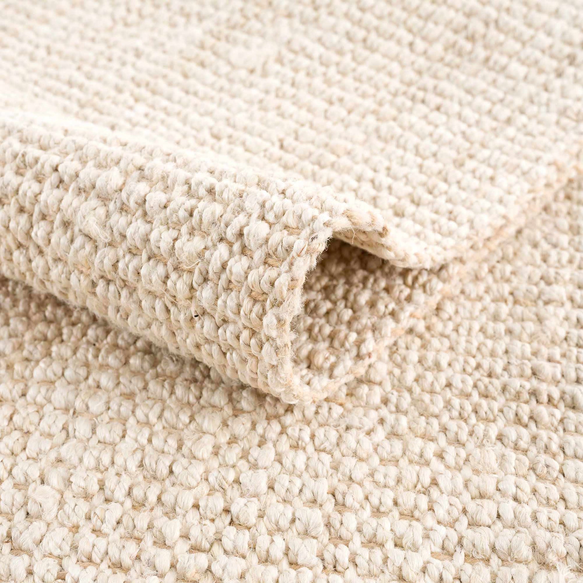 Senneterre Bleached Jute Rug - Quahog Bay Bedding