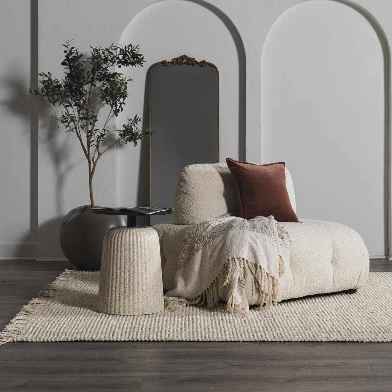 Senneterre Bleached Jute Rug - Quahog Bay Bedding