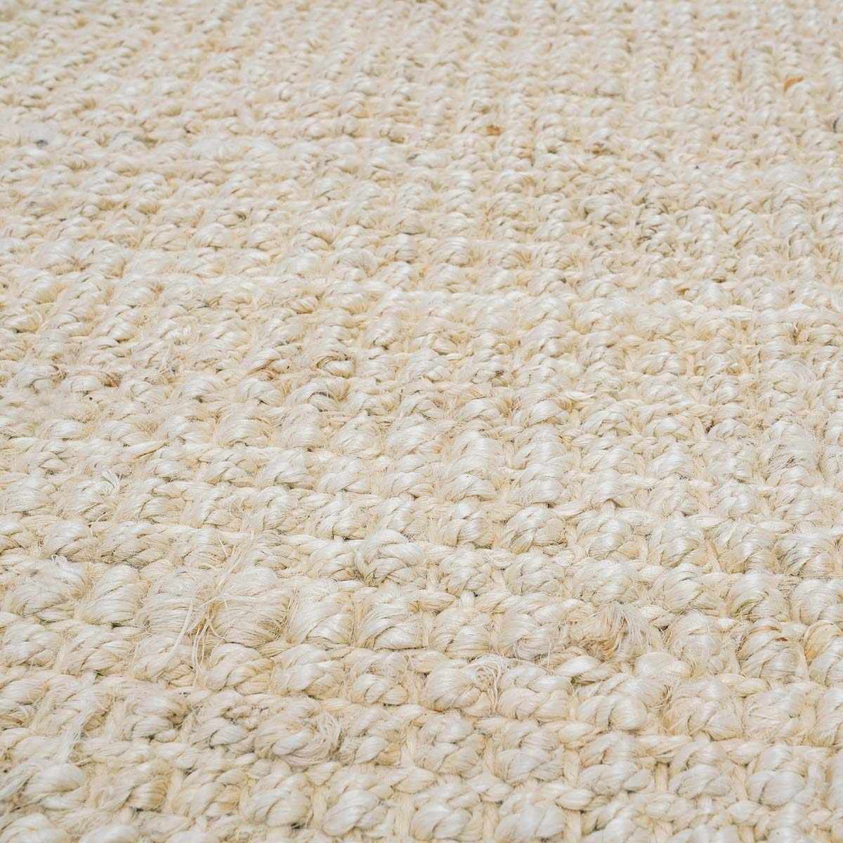 Senneterre Bleached Jute Rug - Quahog Bay Bedding