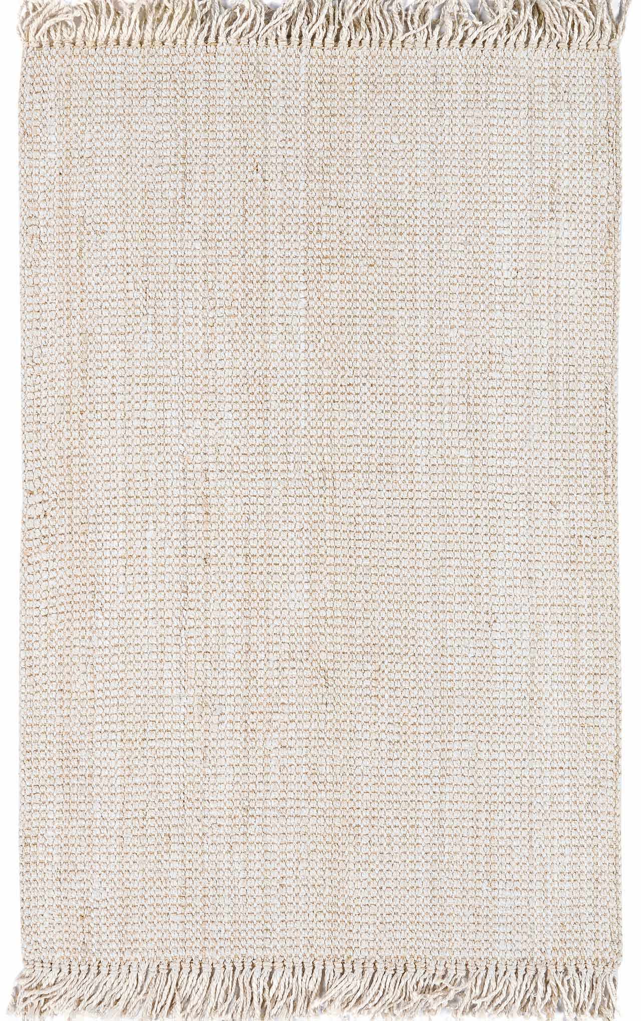 Senneterre Bleached Jute Rug - Quahog Bay Bedding