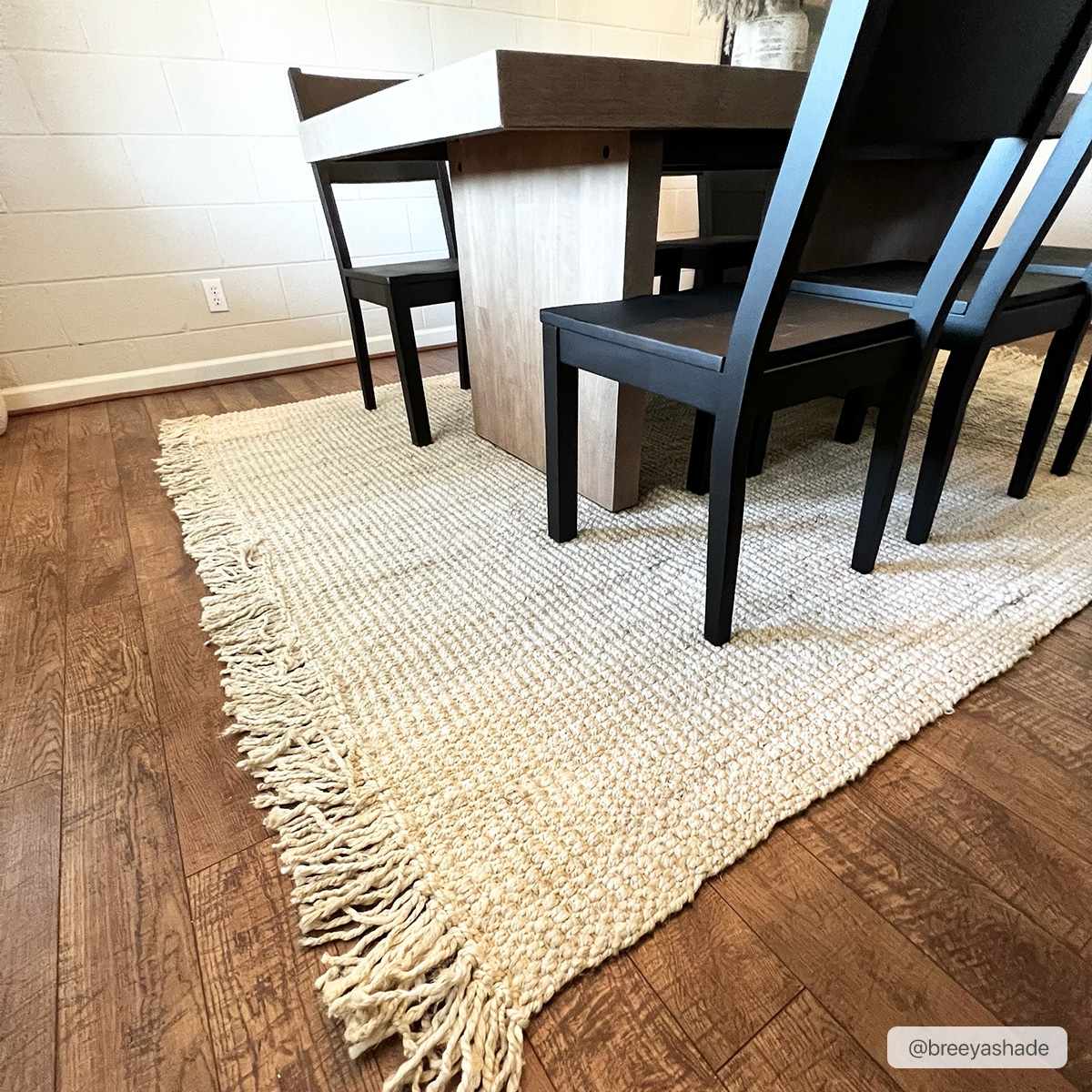 Senneterre Bleached Jute Rug - Quahog Bay Bedding