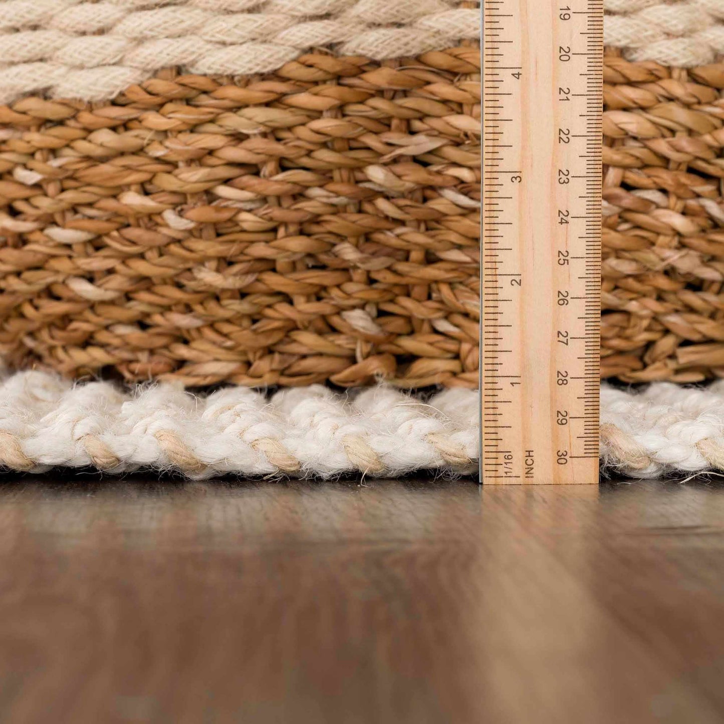 Senneterre Bleached Jute Rug - Quahog Bay Bedding