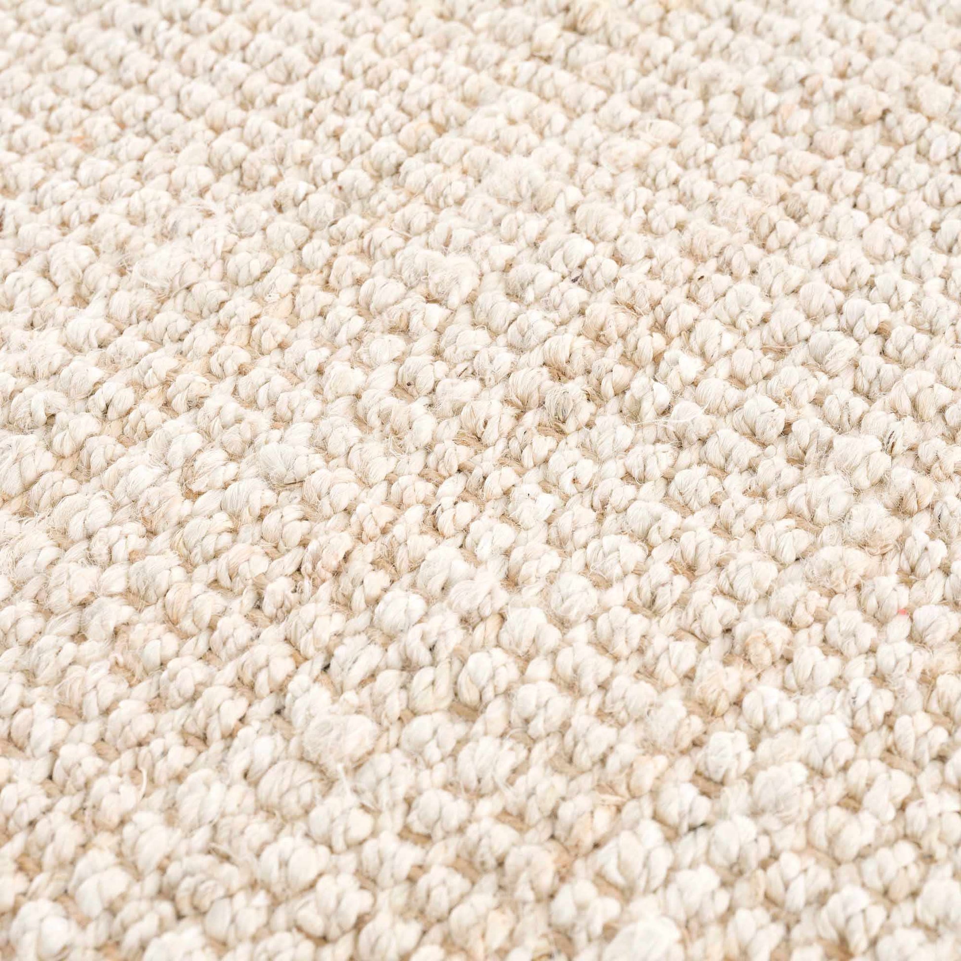 Senneterre Bleached Jute Rug - Quahog Bay Bedding