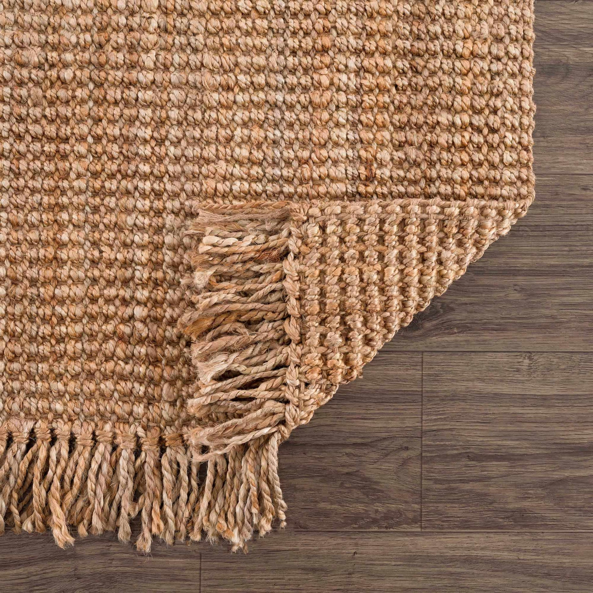 Senneterre Natural Jute Rug - Quahog Bay Bedding