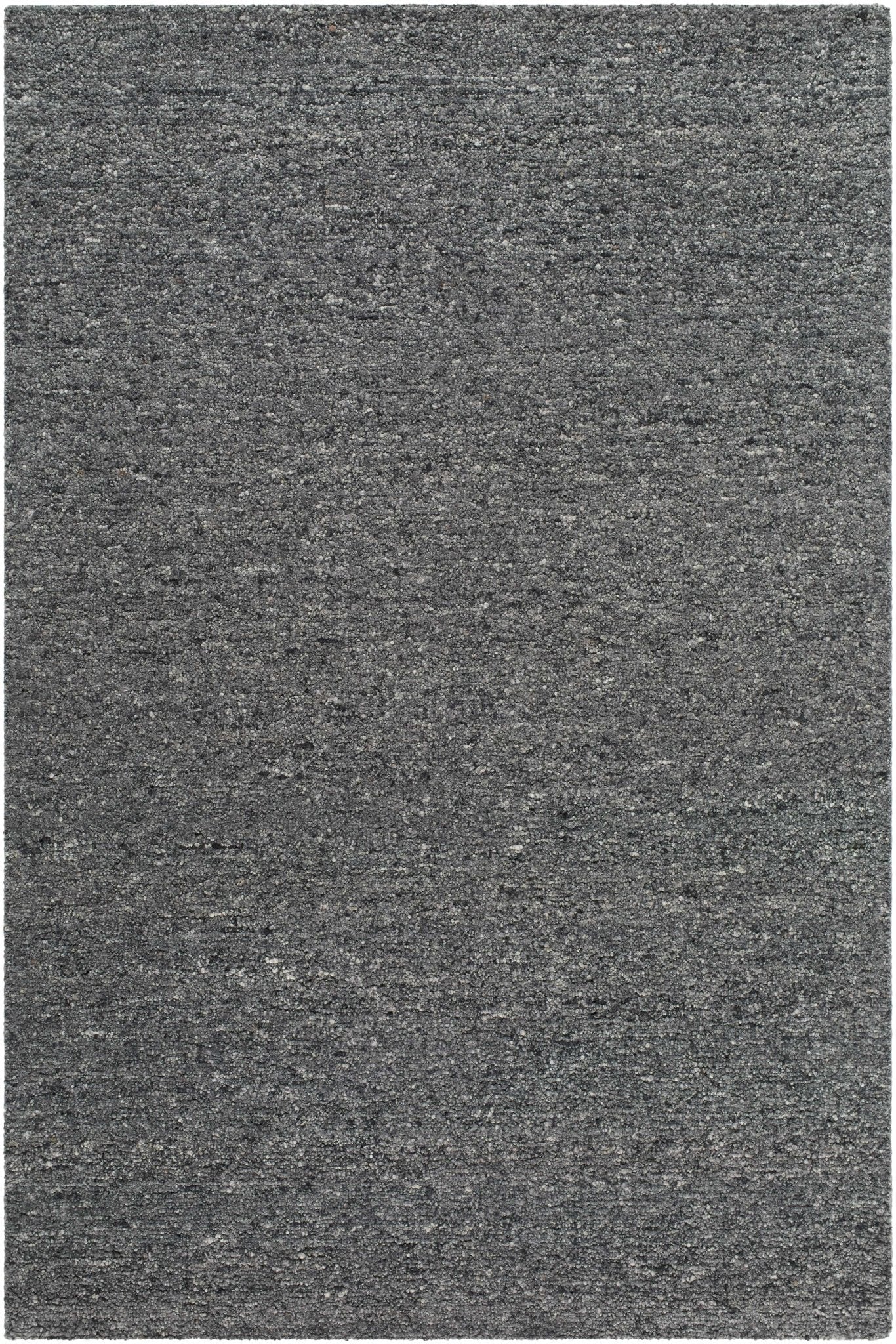 Sevan Charcoal Wool Area Rug - Quahog Bay Bedding