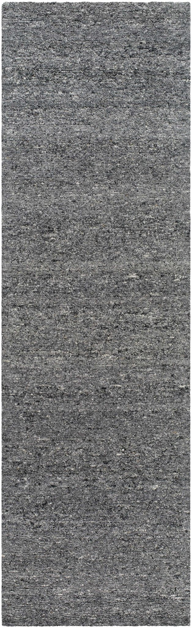 Sevan Charcoal Wool Area Rug - Quahog Bay Bedding