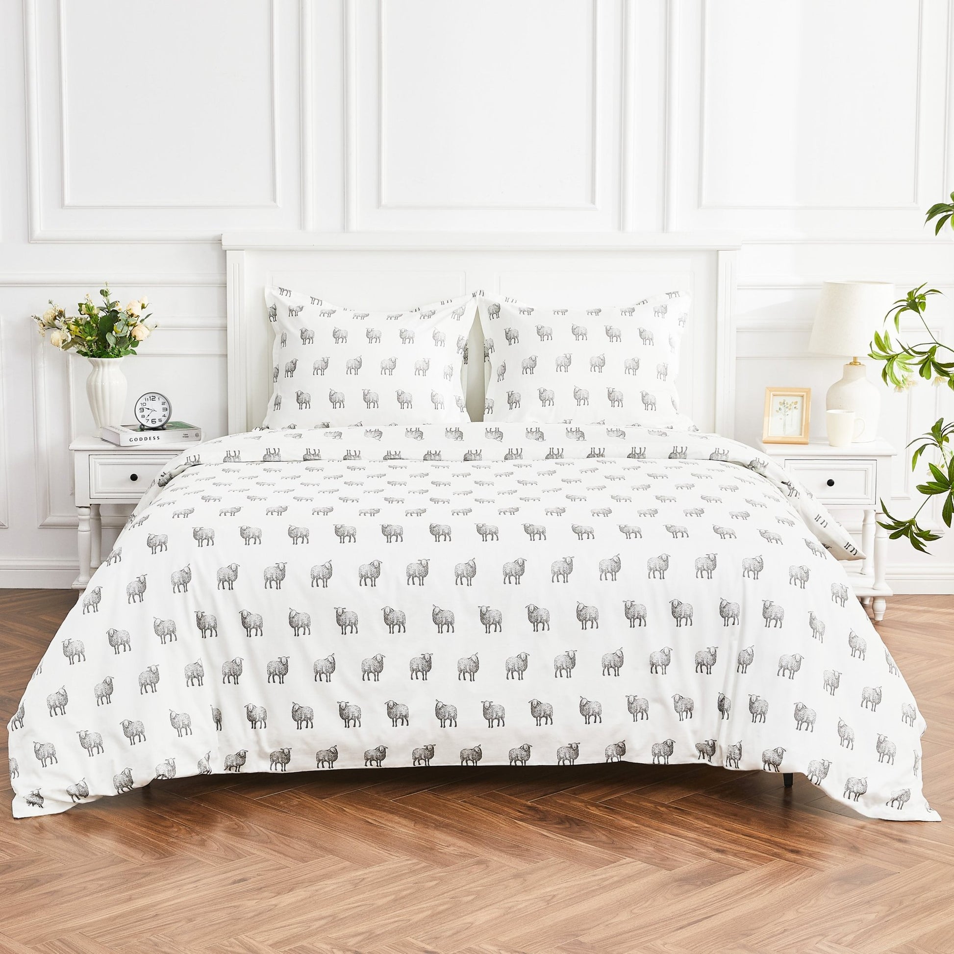 Sheep Printed Duvet Set - Quahog Bay Bedding