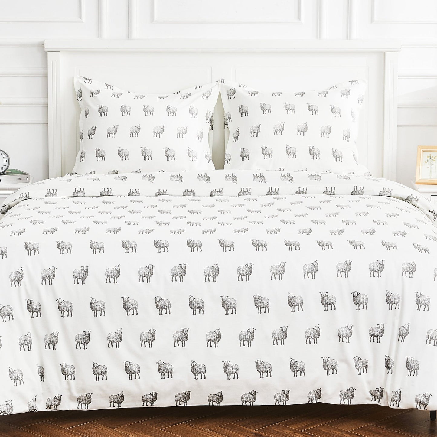 Sheep Printed Duvet Set - Quahog Bay Bedding