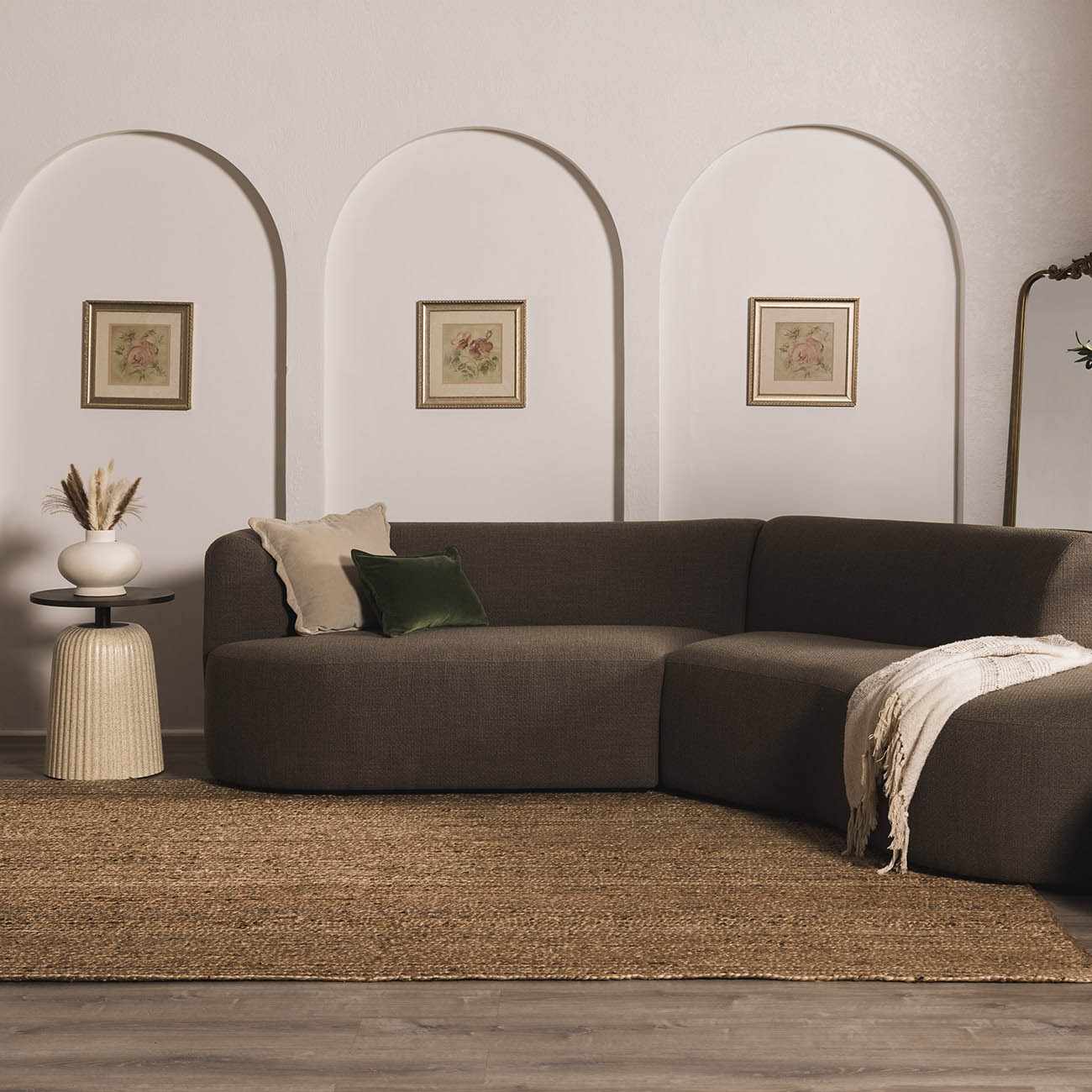 Shippagan Tan Jute Braided Rug - Quahog Bay Bedding