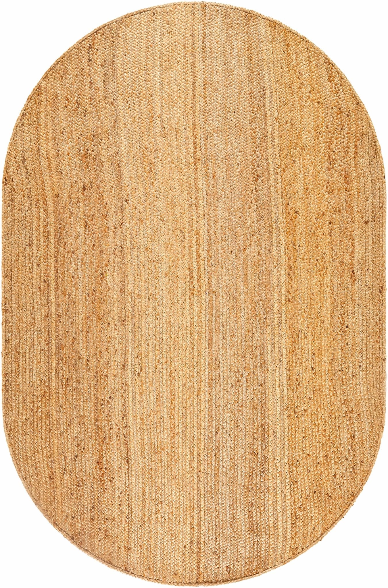 Shippagan Tan Jute Braided Rug - Quahog Bay Bedding