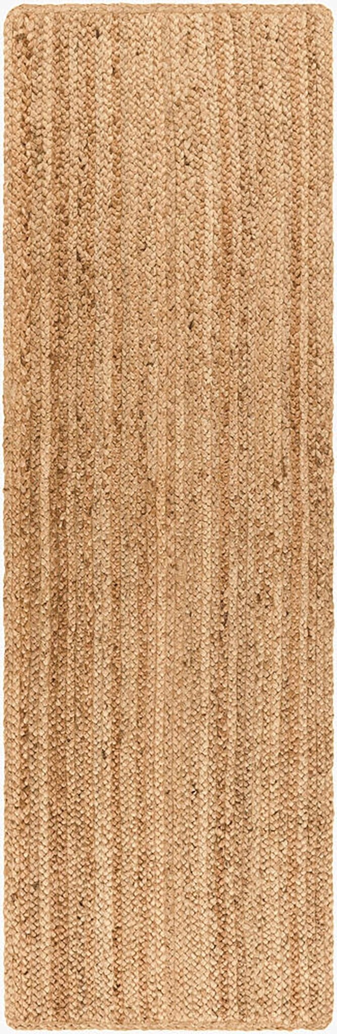Shippagan Tan Jute Braided Rug - Quahog Bay Bedding