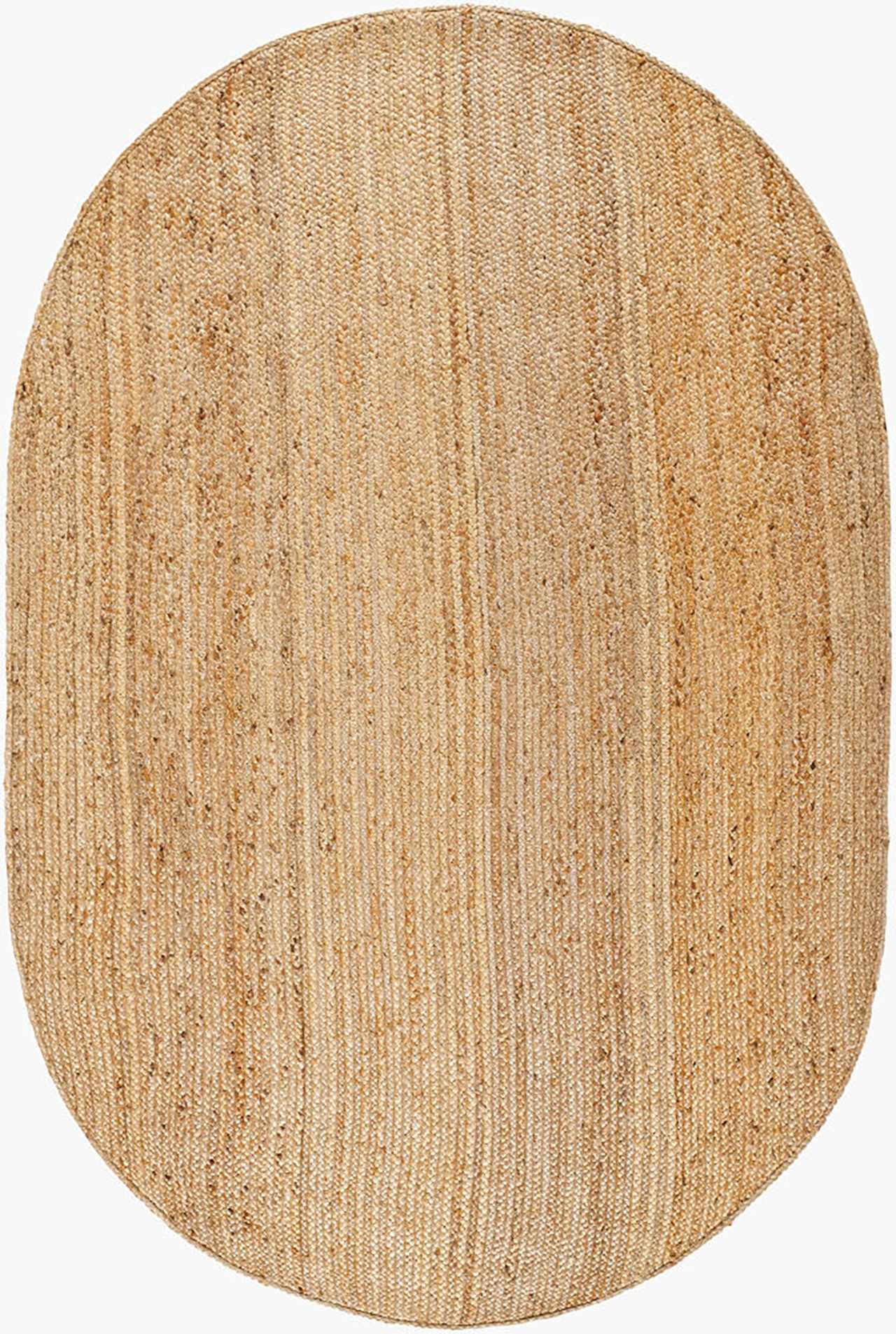 Shippagan Tan Jute Braided Rug - Quahog Bay Bedding