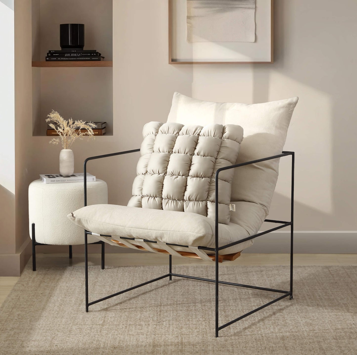 Silky Lyocell Puff Throw Pillow - Quahog Bay Bedding